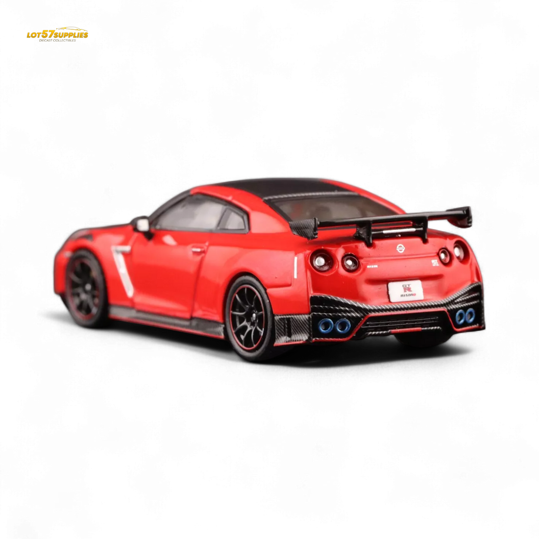 NISSAN GT-R (R35) NISMO Red 1:64 by Inno64