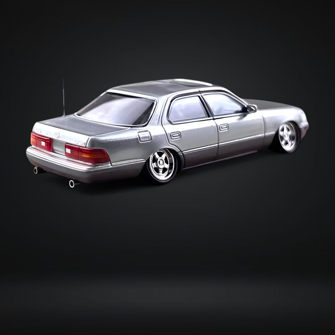 Lexus LS400 - Silver/Gray Double Stanced 1:64 by Fine Works64 7