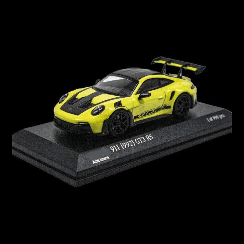 Porsche 911 (992) GT3 RS Acid Green 1:64 by Tarmac Works x Minichamps