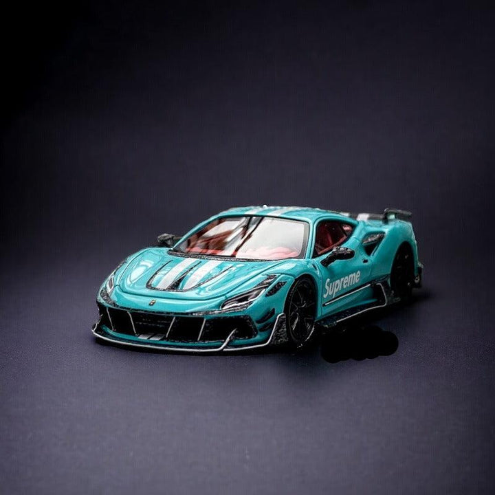 Ferrari Mansory F8XX TIFFANY Blue SUPREME 1:64 Resin by FuelMe