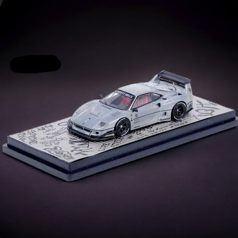 Ferrari F40 LBWK HONG KONG TOYCAR SALON 2023 SPECIAL EDITION 1:64 by Inno64 RAW CHASE 2