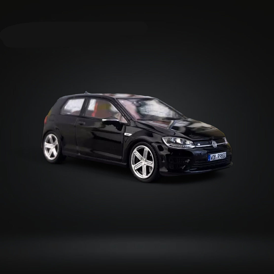 Volkswagen VW Golf R in Black 1:64 by Zoom