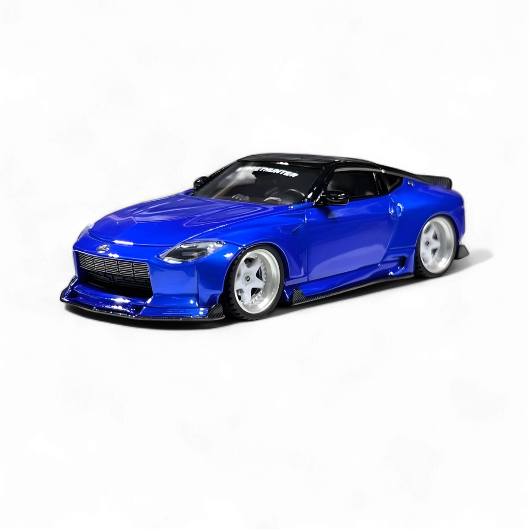 Nissan 400Z Candy blue Limited to 499 Units 1:64 Resin Model by Error404