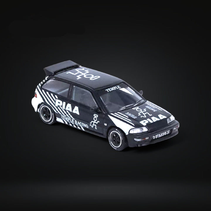 Honda Civic EF9 "TEMPLE RACING" Osaka Auto Messe 2023 1:64 by Inno64