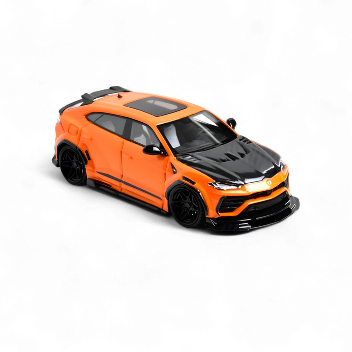 Lamborghini Urus LBWK Metallic Orange Resin 1:64 by Flame