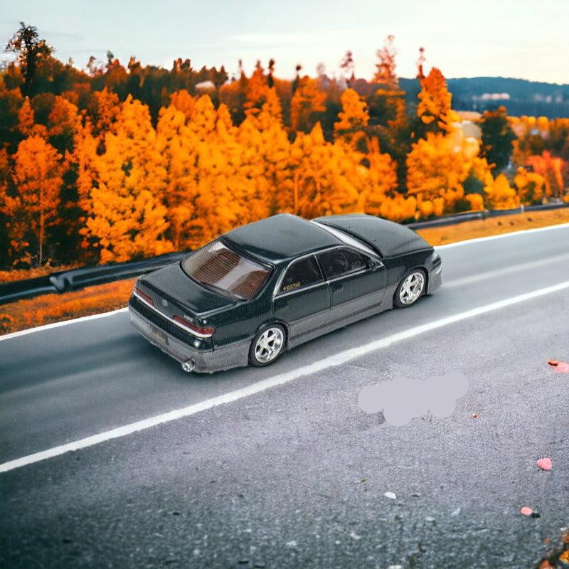 Toyota Mark II JZX100 Dark Green Metallic 1:64 by Tarmac