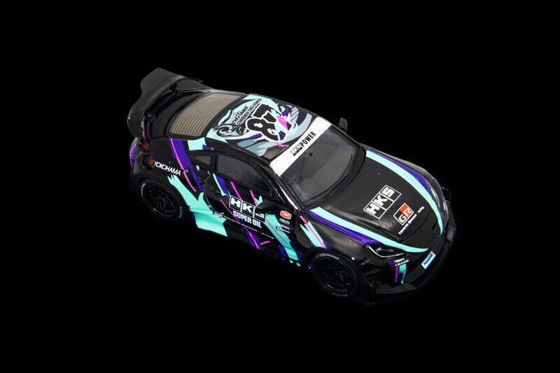Toyota GR86 Rocket Bunny Pandem in HKS Livery 1:64 by Fuji – Big