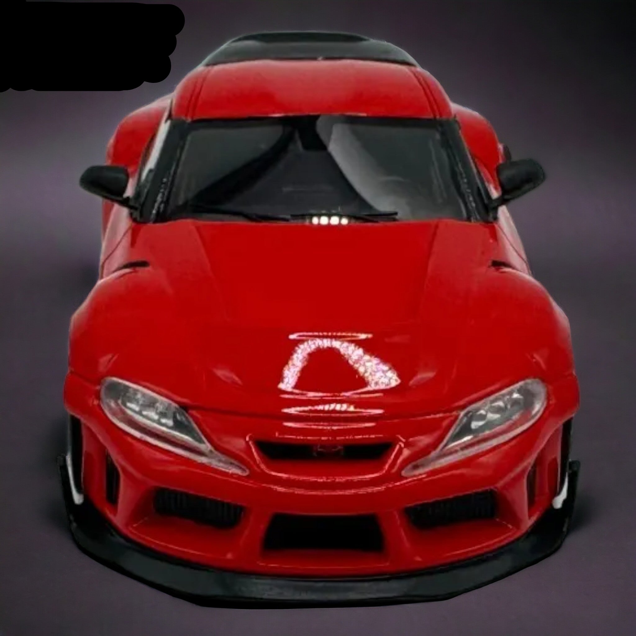 Toyota Supra GR in Red 1:64 Resin model by ATOZ 4