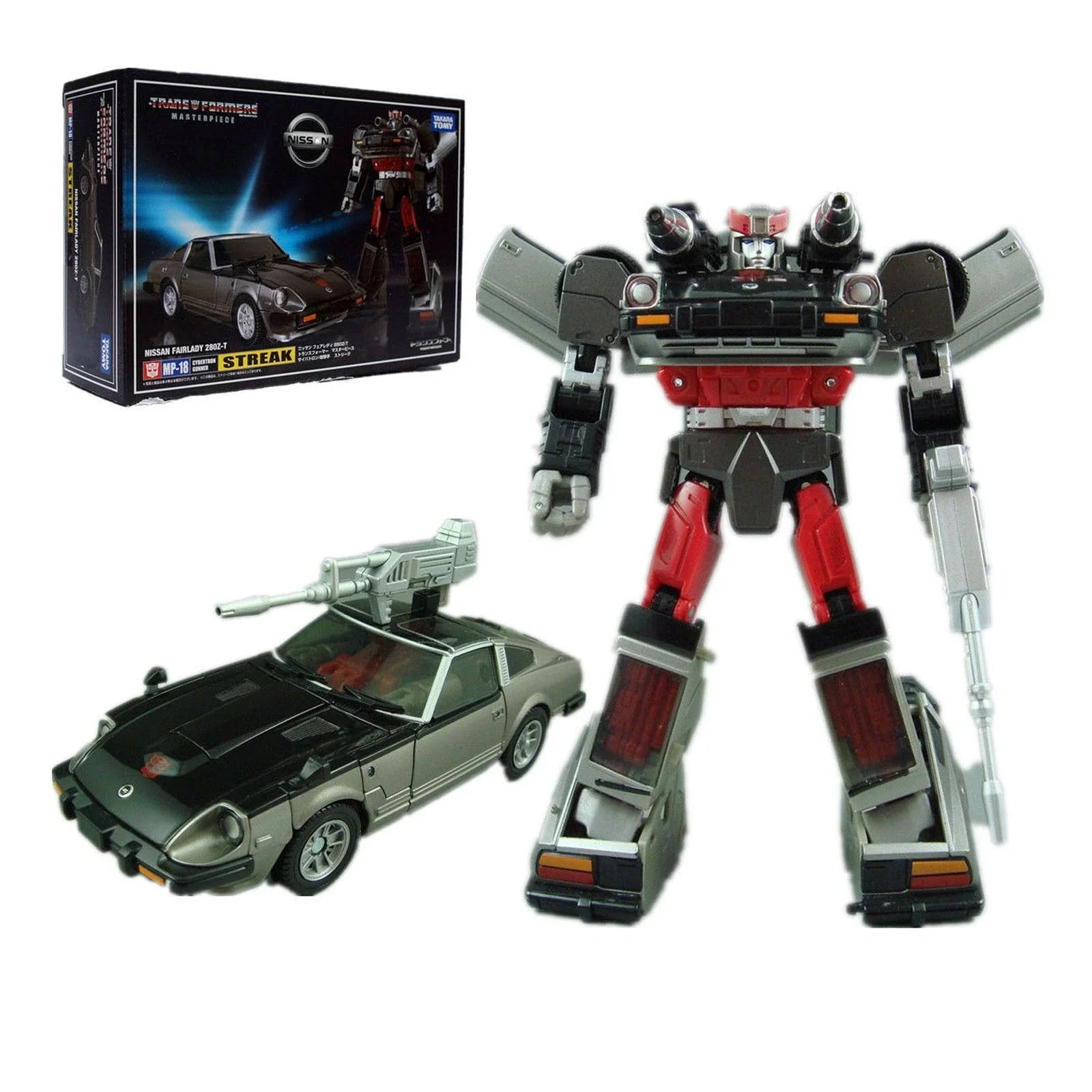 Transformers Masterpiece MP-18 Streak Action Figure Takara Tomy K.0.Version 2