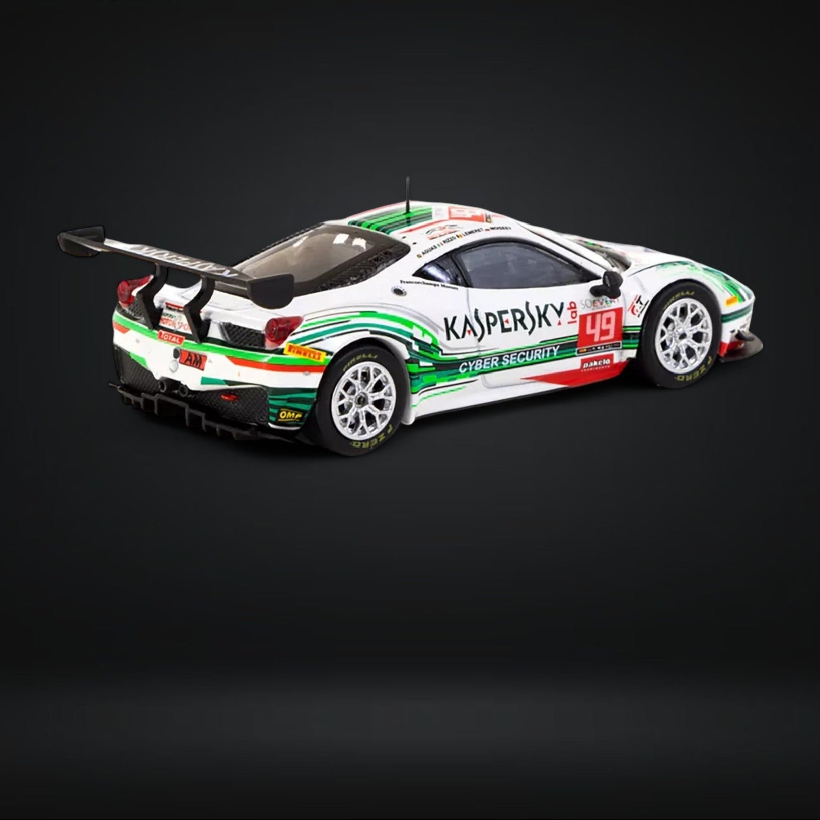 Ferrari 458 Italia GT3 24 Hours of Spa 2016 #49 1:64 by Tarmac Works  3