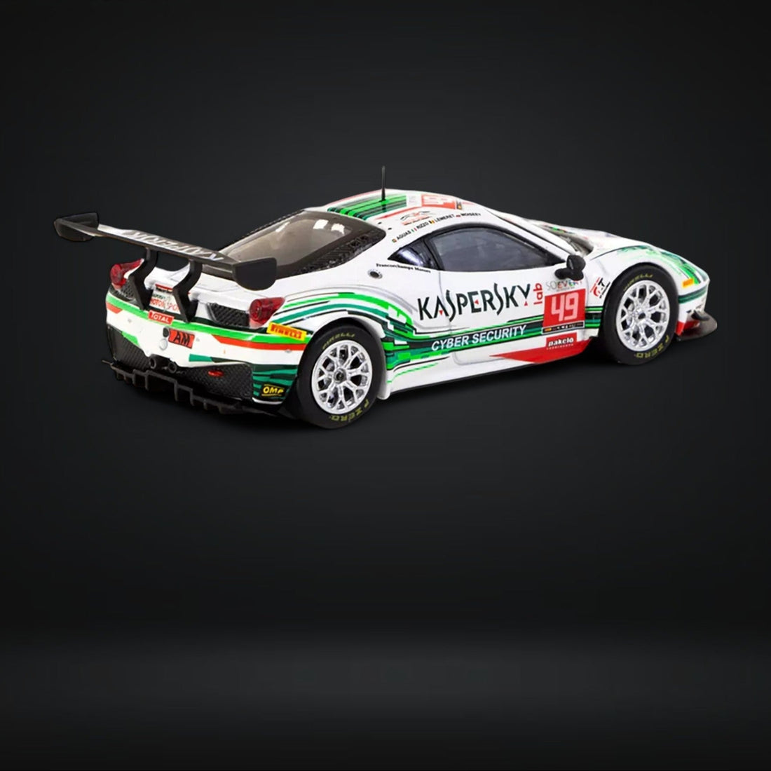 Ferrari 458 Italia GT3 24 Hours of Spa 2016 #49 1:64 by Tarmac Works  3