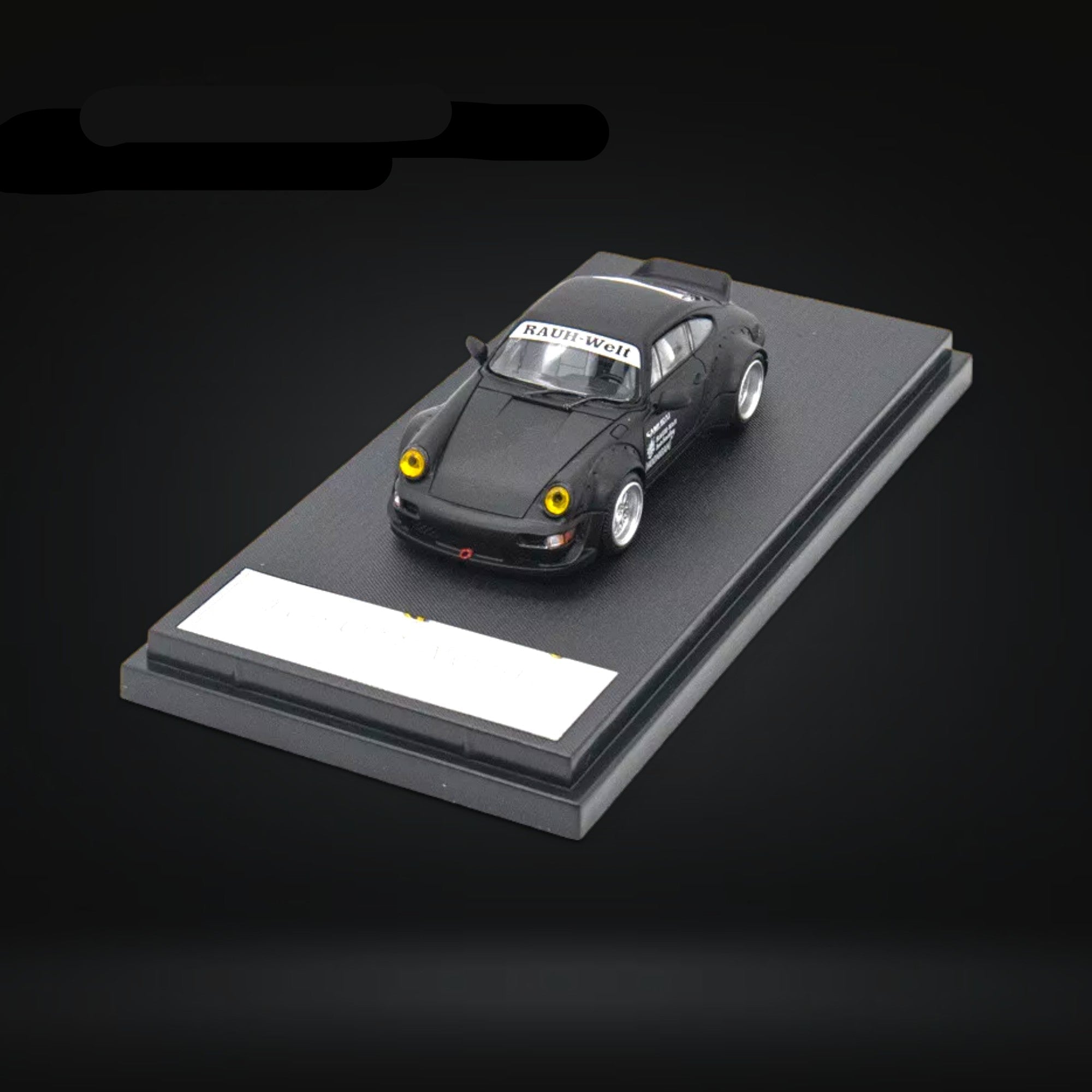 Porsche RWB 964 Samurai Black Ordinary 1:64 by Mini Station