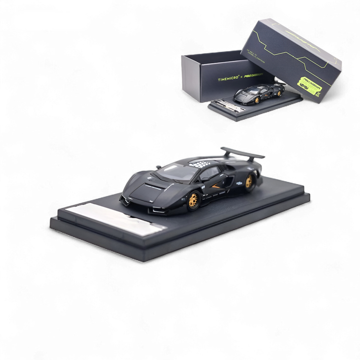 Lamborghini Countach Black 1:64 by TimeMicro 