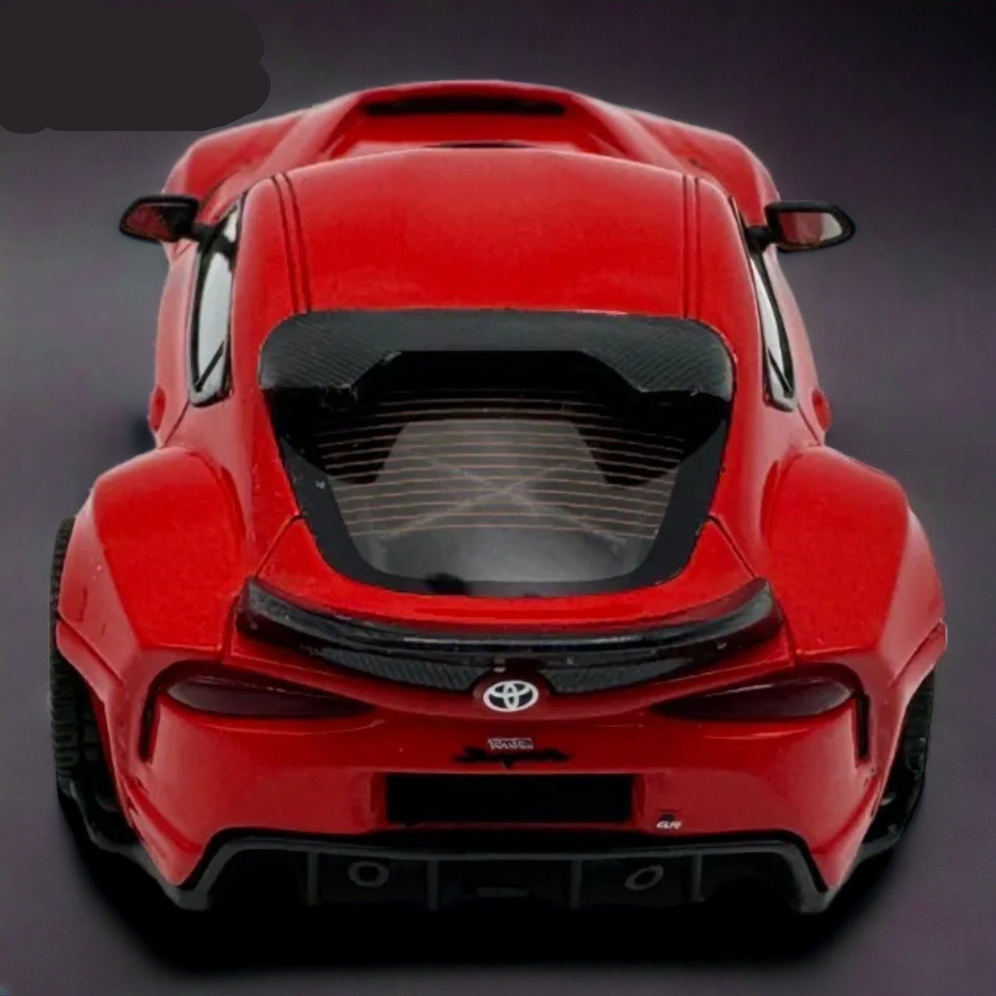 Toyota Supra GR in Red 1:64 Resin model by ATOZ 3