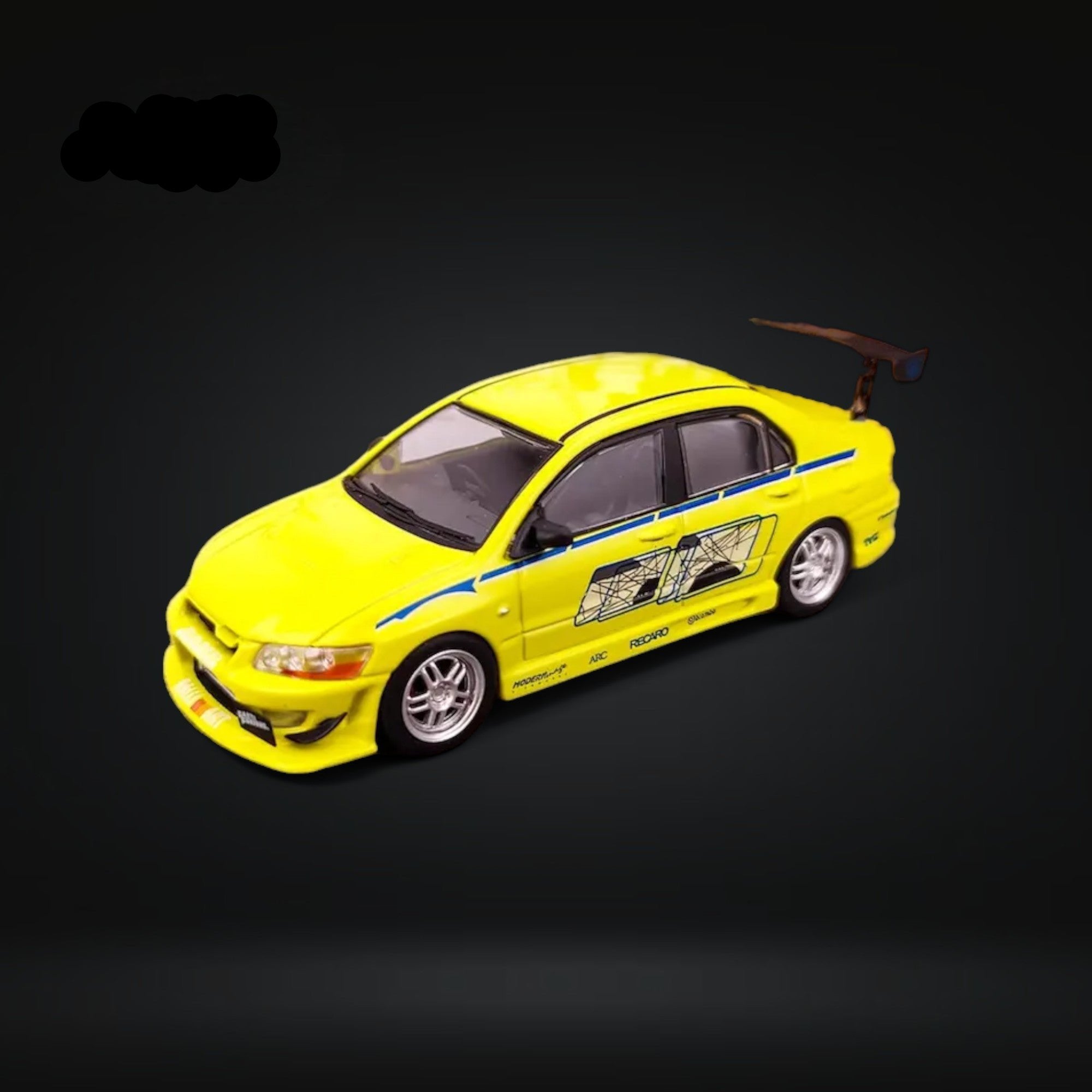 【新品】ABCホビー ZERO-ONE SUPER BODY LANCER Mitsubishi Lancer Evolution III 190mm Body Set For 1/10 RC