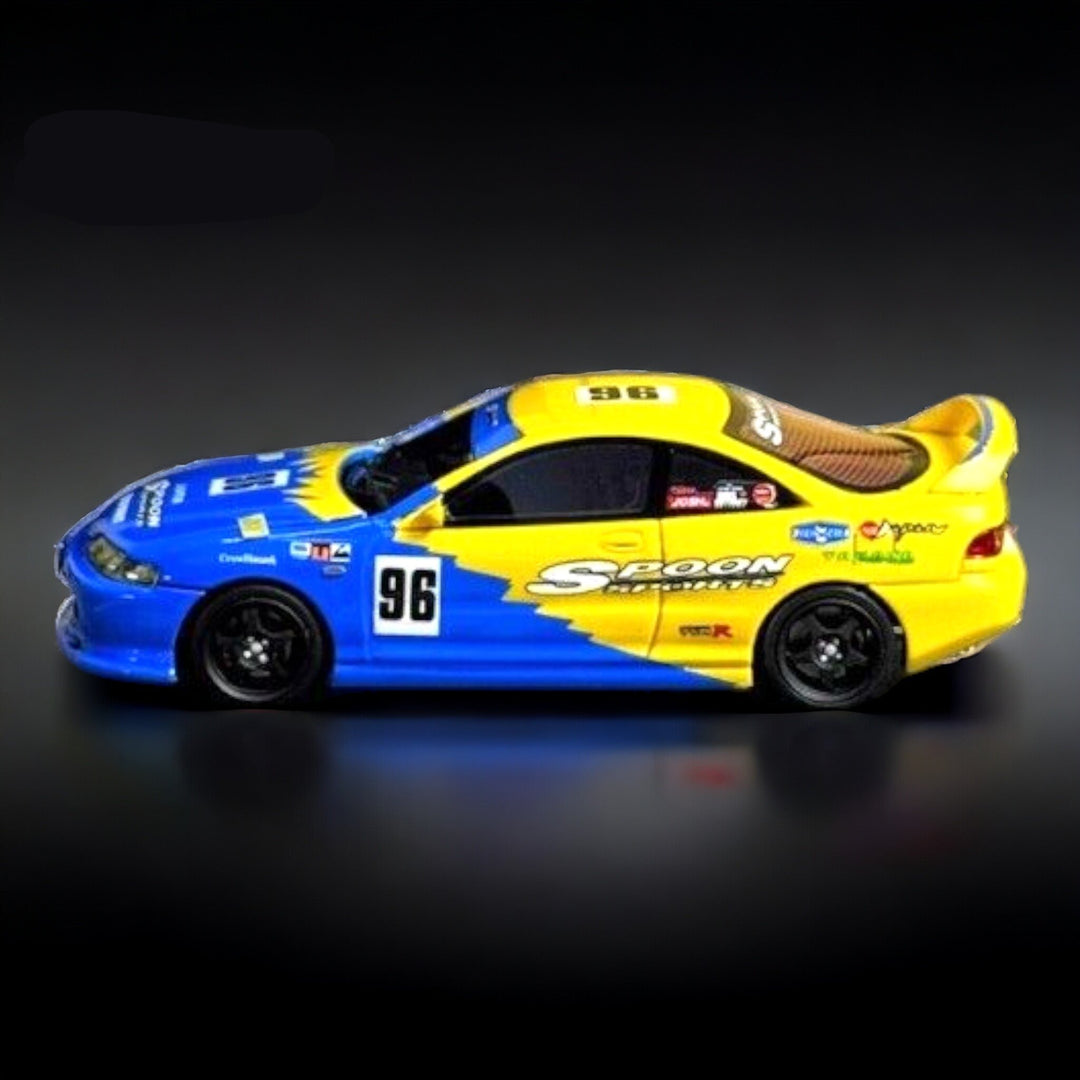 Honda Integra DC2 SPOON SPORTS 1:64 Resin by Nice Auto Side View