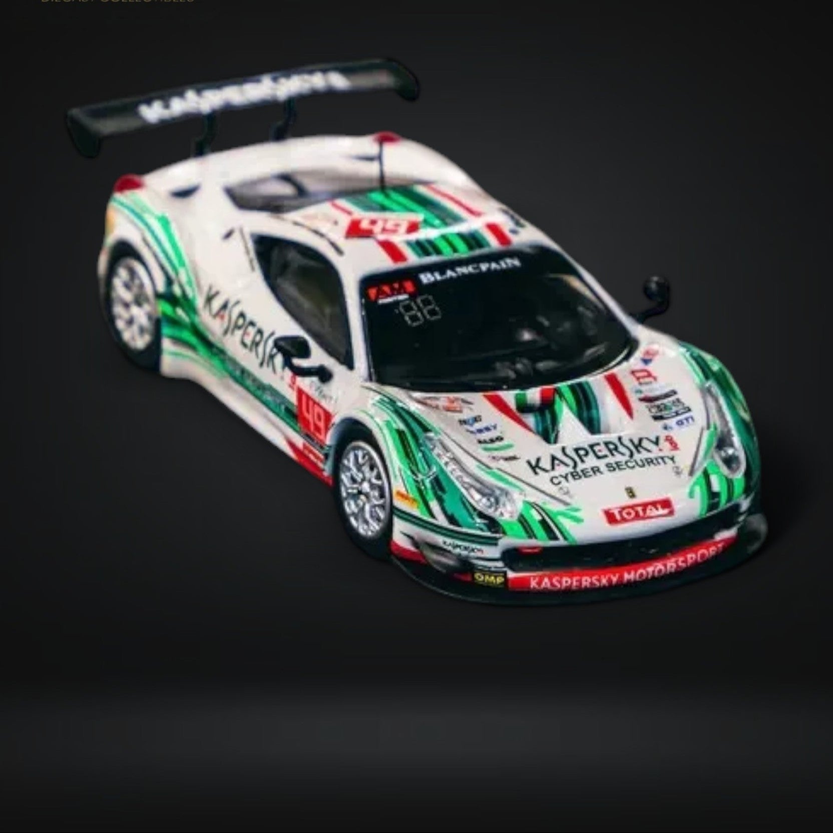 Ferrari 458 Italia GT3 24 Hours of Spa 2016 #49 1:64 by Tarmac Works 
