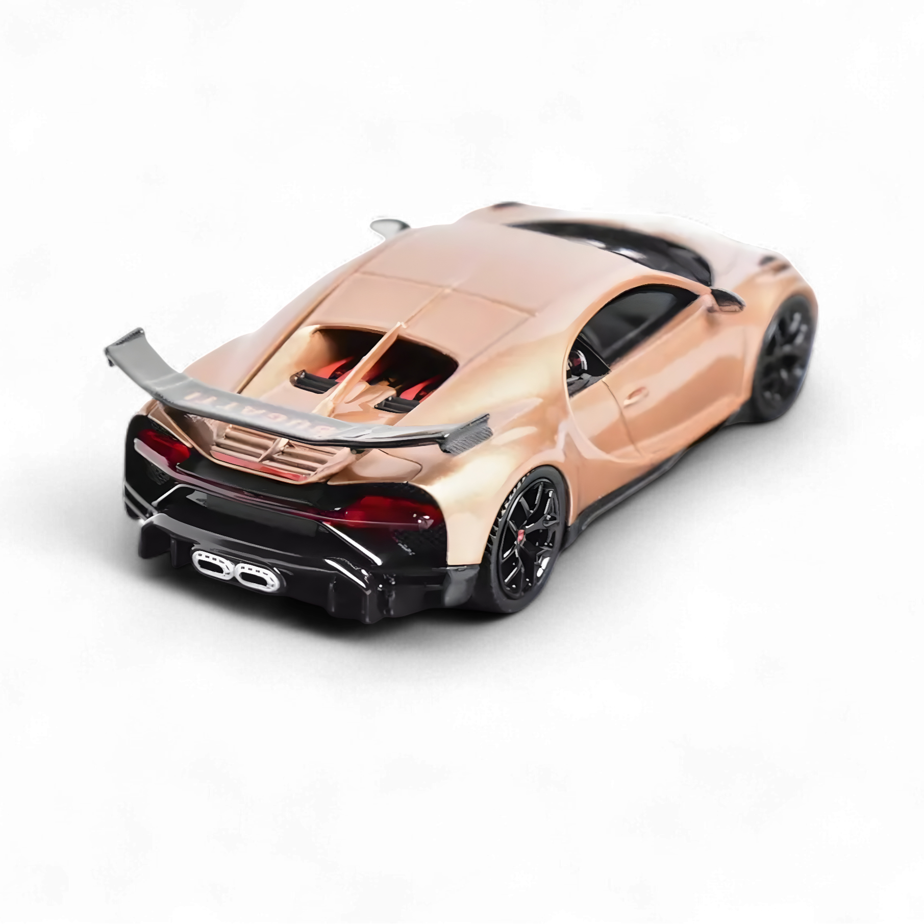 Bugatti Chiron PUR SPORT in Fantasy Rose Gold Limited to 299 Pcs 1:64 by YM Model 4