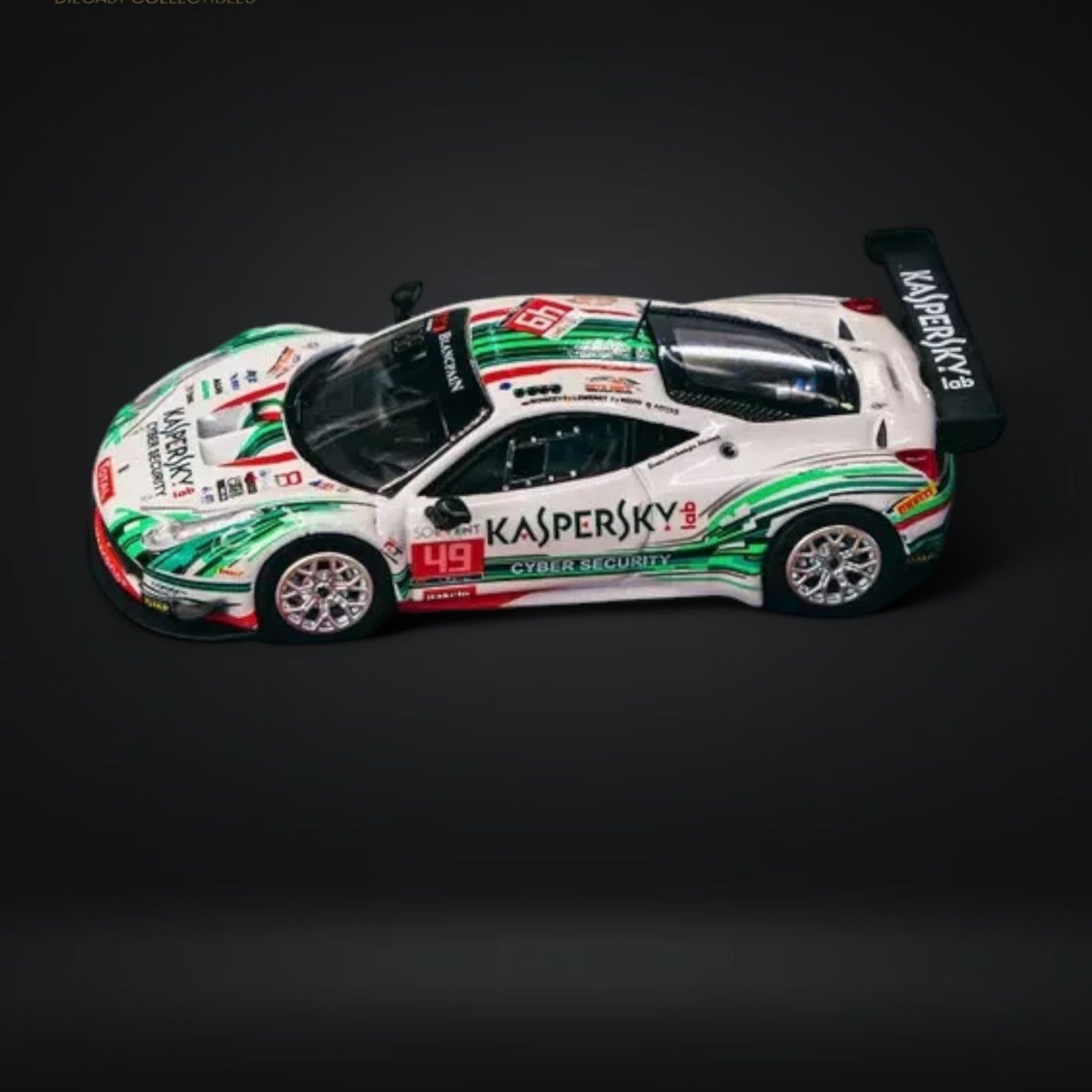 Ferrari 458 Italia GT3 24 Hours of Spa 2016 #49 1:64 by Tarmac Works 2