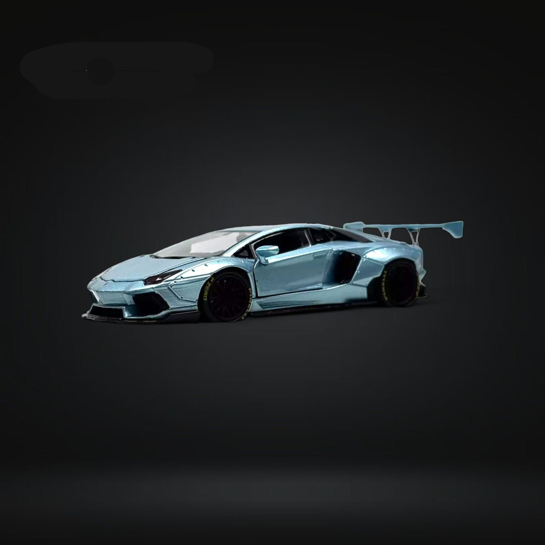 Lamborghini Aventador LP700-4 LBWK Ice Blue Fully Openable Ordinary 1:64 PGM-640411 by PGM - 6