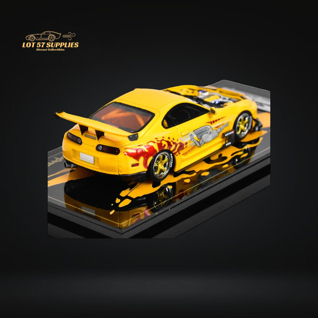 Toyota Supra JZA80 Paul Walker Need For Speed Tribute 299 Pcs V2 1:64 by YM Model