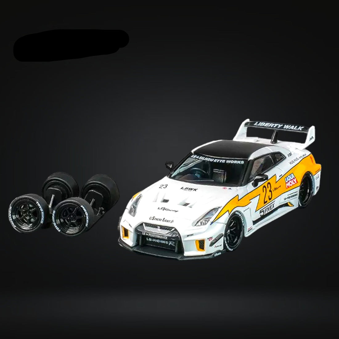 Nissan Skyline GT-R R35RR LBWK Silhouette #23 1:64 CM64-35RR-12 by CM Model - 8