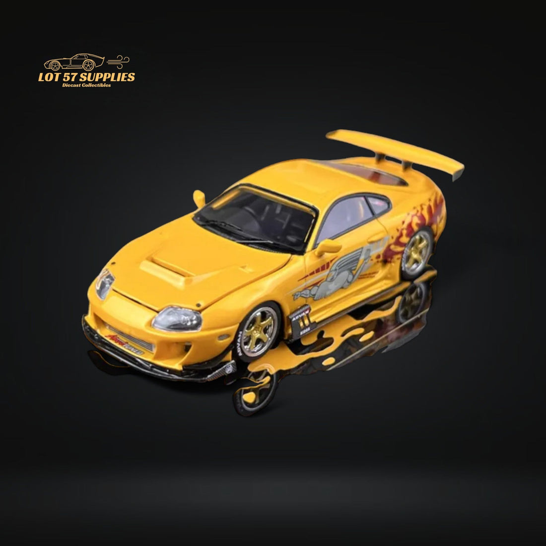 Toyota Supra JZA80 Paul Walker Need For Speed Tribute 299 Pcs V2 1:64 by YM Model