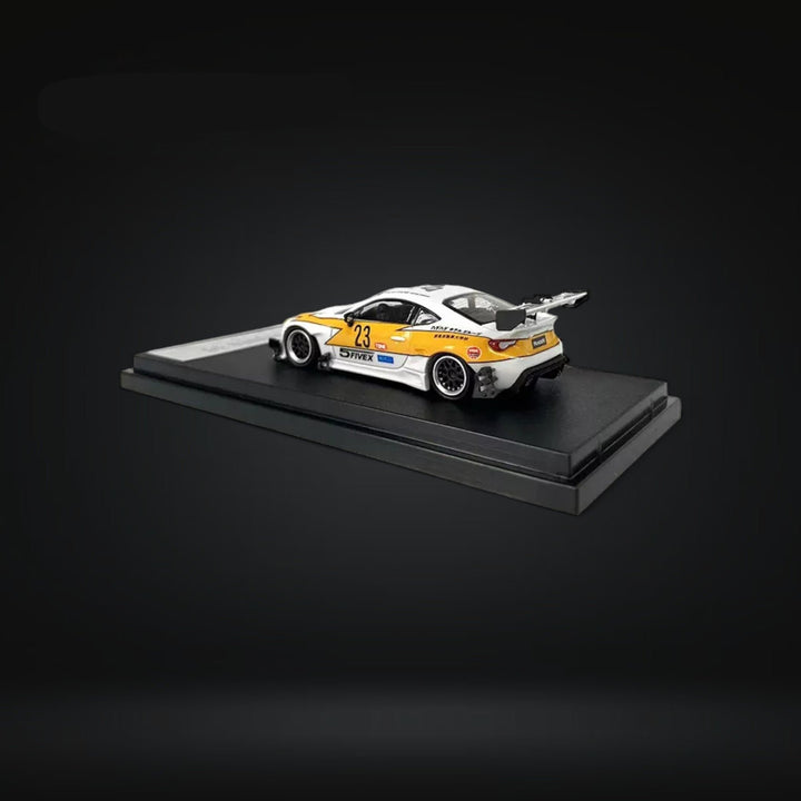 Toyota GR86 Lighting #23 Livery Ordinary 164 by Aurora Model Angled Driver Side View