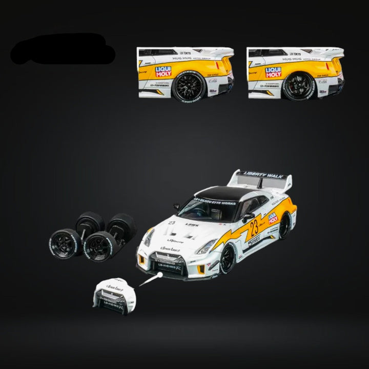 Nissan Skyline GT-R R35RR LBWK Silhouette #23 1:64 CM64-35RR-12 by CM Model - 2