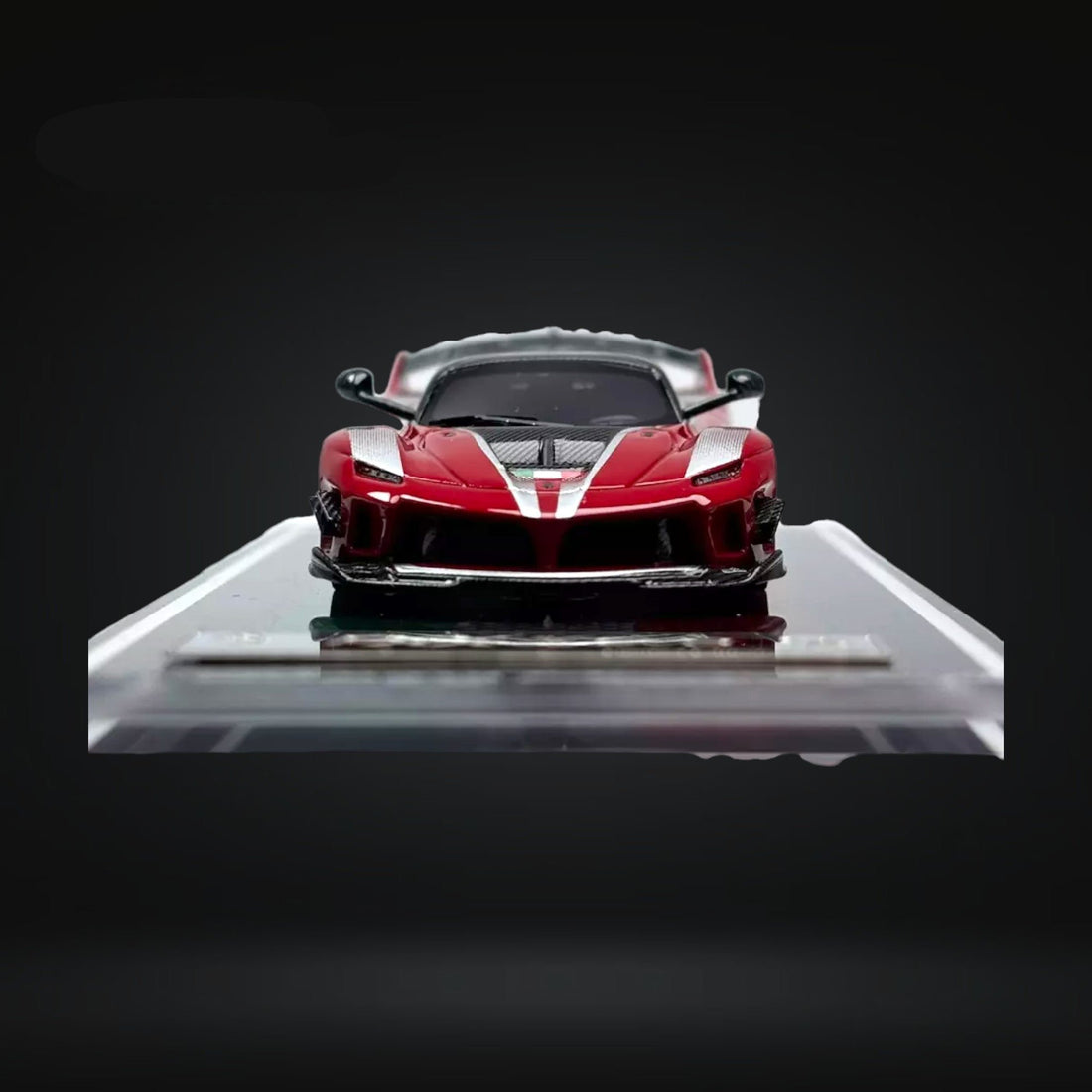 FXX-K Evo Red #93 Resin Limited Edition 1:64 by U2 Front View