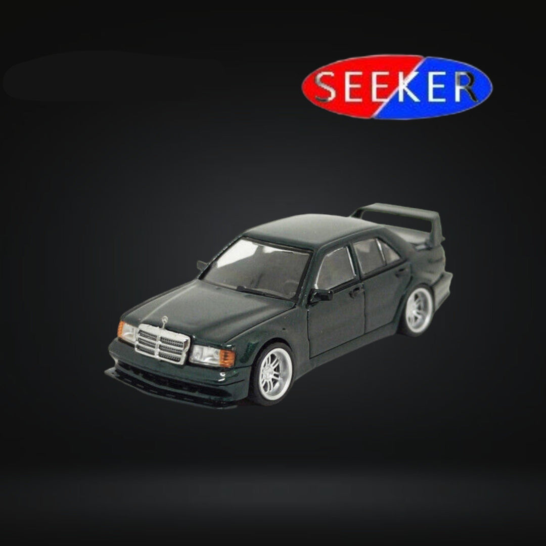 Mercedes-Benz 190E 2.5-16 Evolution British Green 1:64 by Seeker