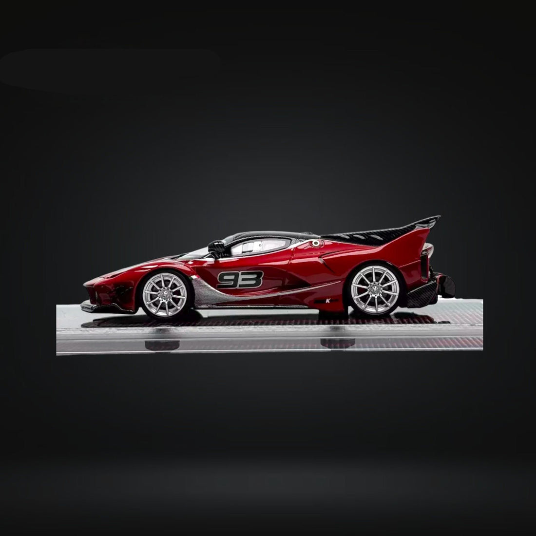 FXX-K Evo Red #93 Resin Limited Edition 1:64 by U2 Side View