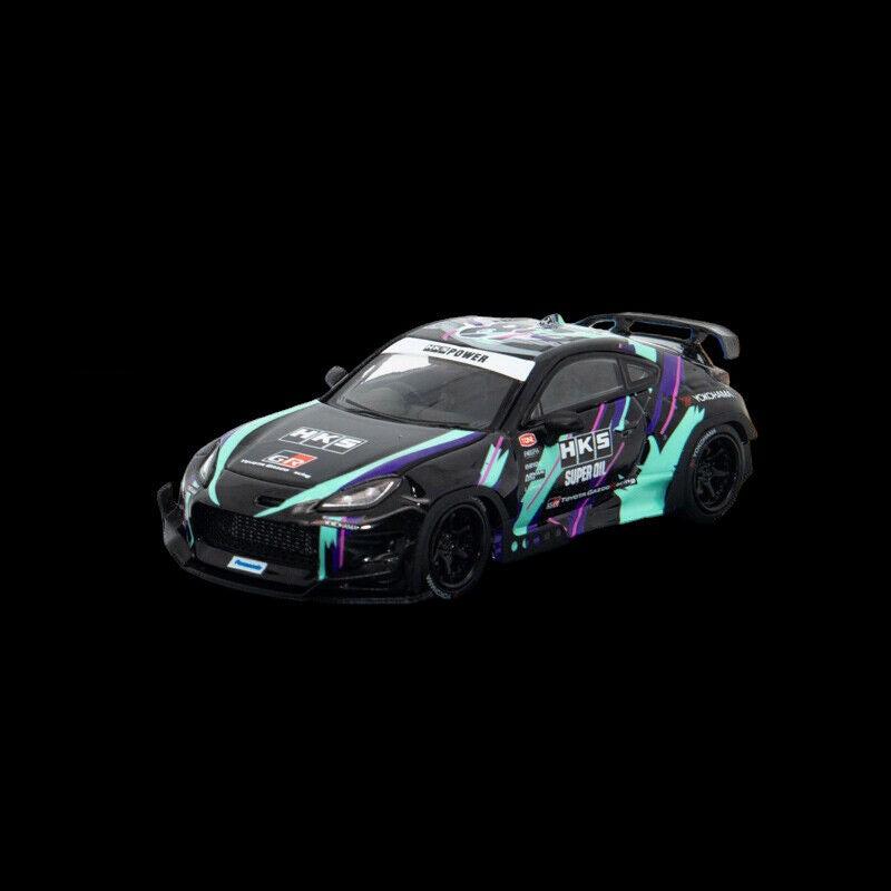 Toyota GR86 Rocket Bunny Pandem in HKS Livery 1:64 by Fuji – Big