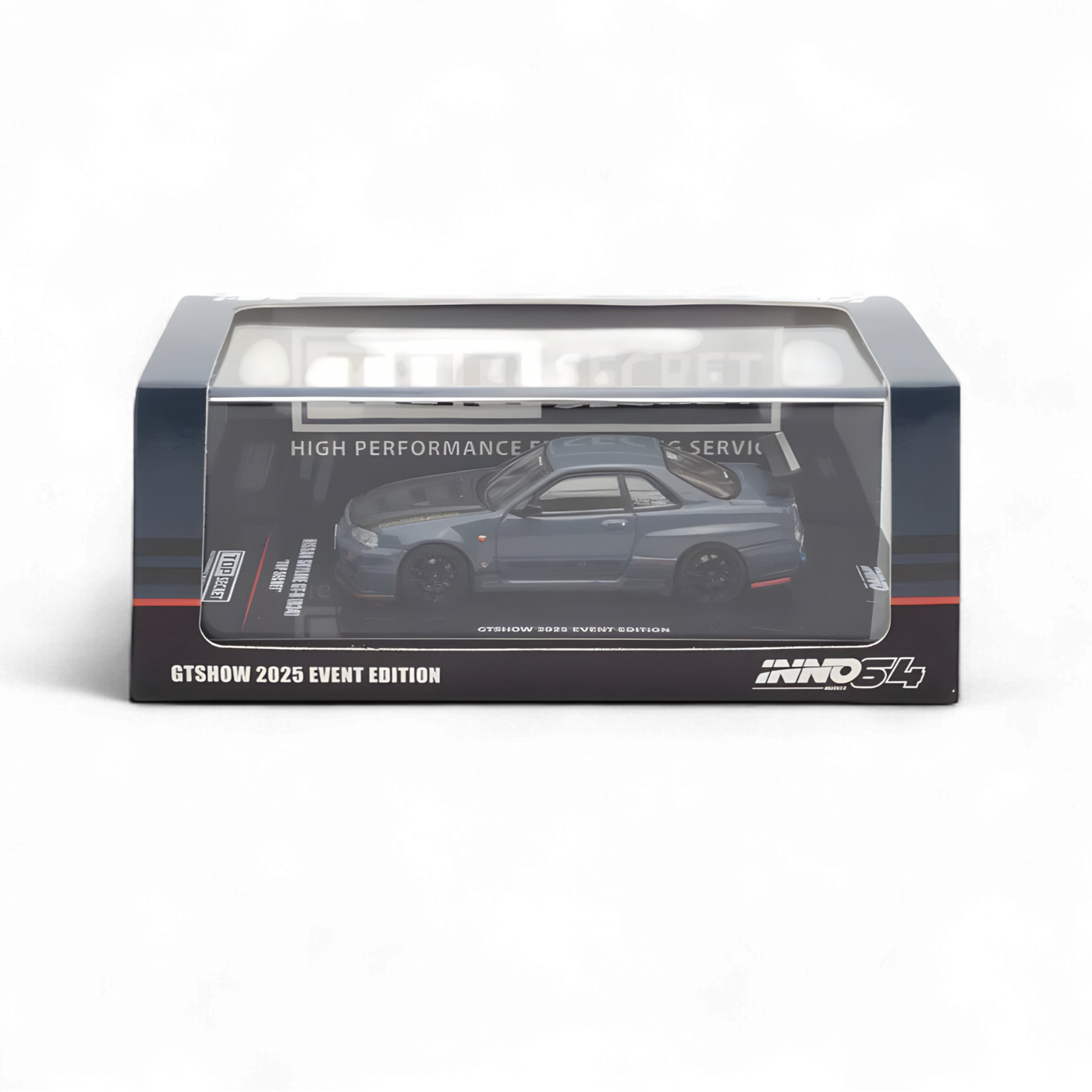 （GT-R R34） TOP SECRET GTSHOW 2025 INNO64 Nissan Skyline GT-R R34 TOP SECRET GTSHOW 2025 EVENT EDITION