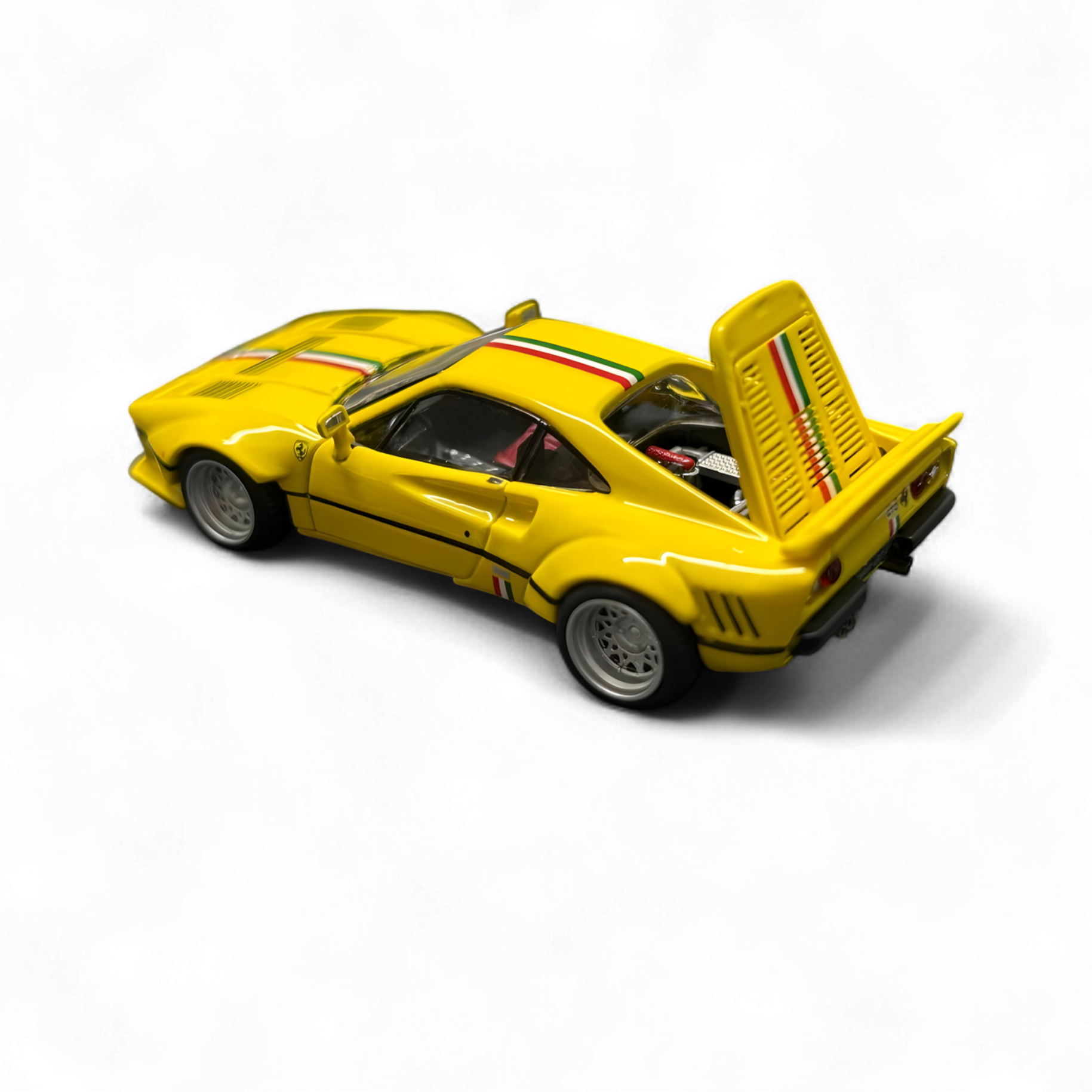 288 GTO Wide-Body - Latte Art Yellow 1/64 by Hone Model 64 2