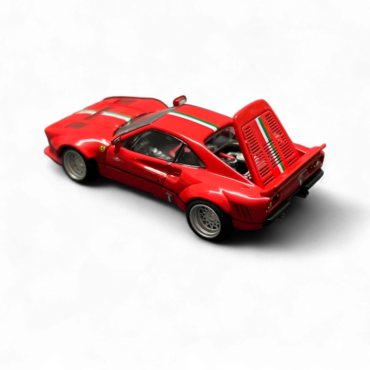 288 GTO Wide-Body - Latte Art Red 1:64 by Hone Model 64 2
