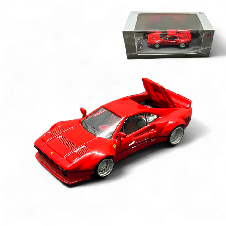 288 GTO Wide-Body - Red 1:64 by Hone Model