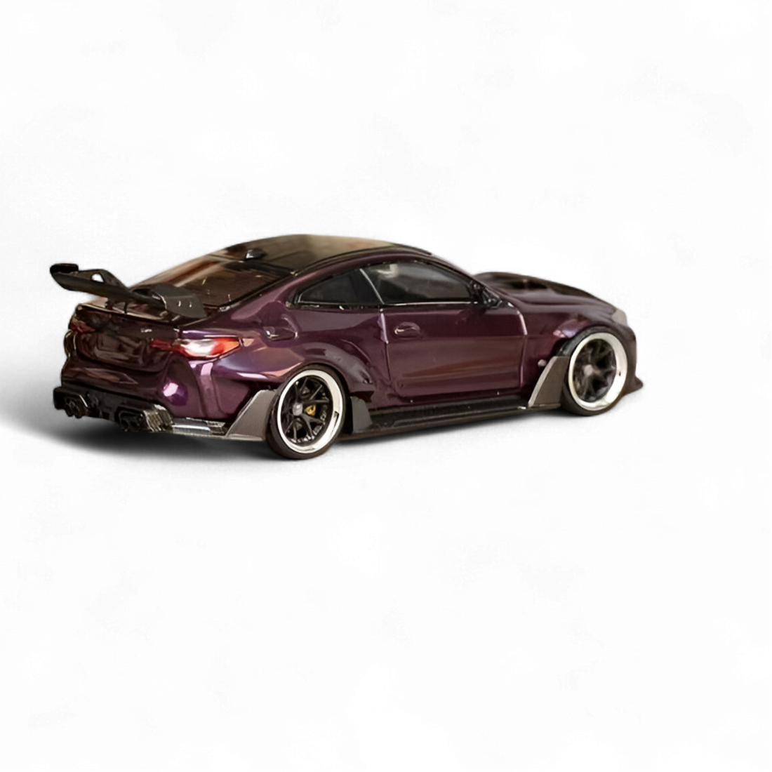 BMW M4 G82 Widebody Dark Purple 1:64 by Street Weapon 2