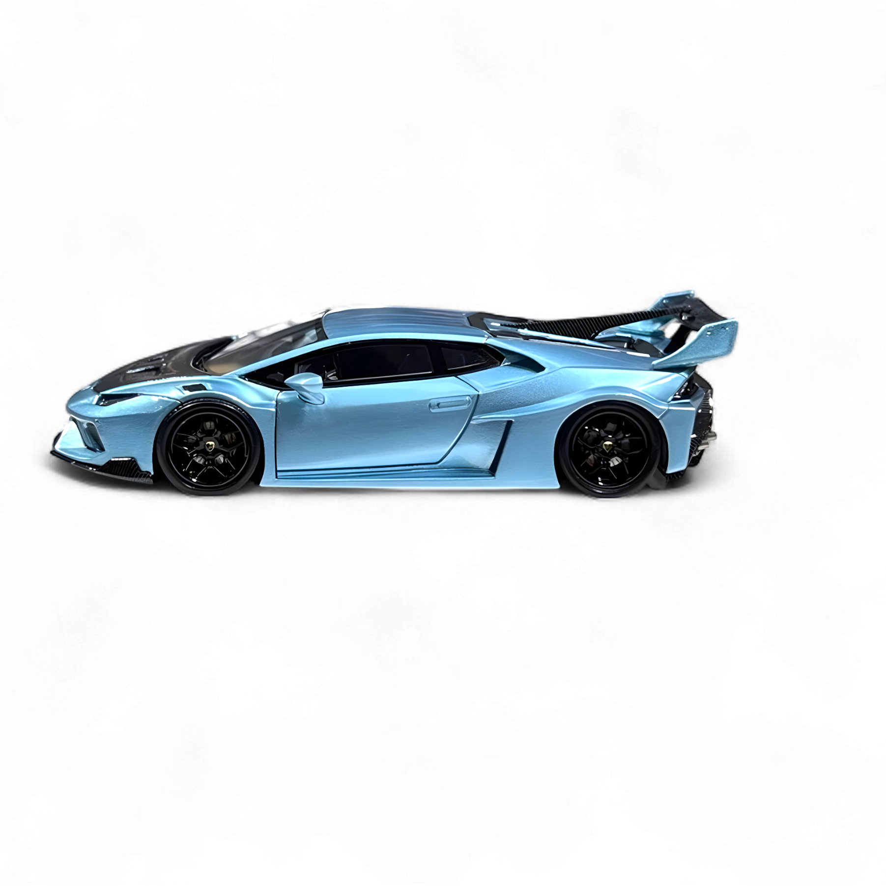 Lamborghini Huracan LP610-4 LWBK WideBody Resin - ICE BLUE 1:64 by Flame  3