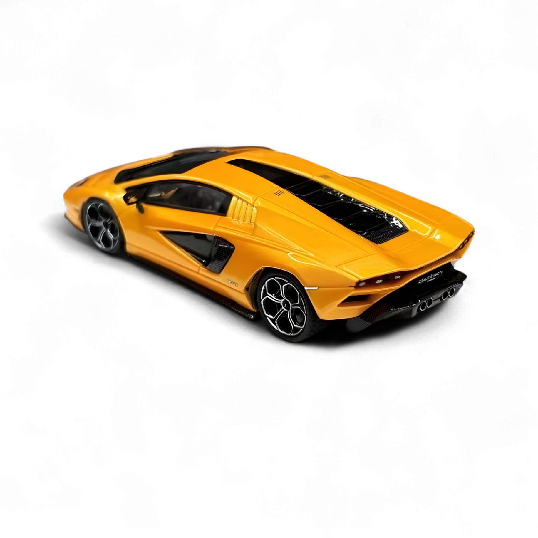 NEO COUNTACH LPI 800-4 ARANCIO ATEN 1:64 Resin by Fuelme Model  3