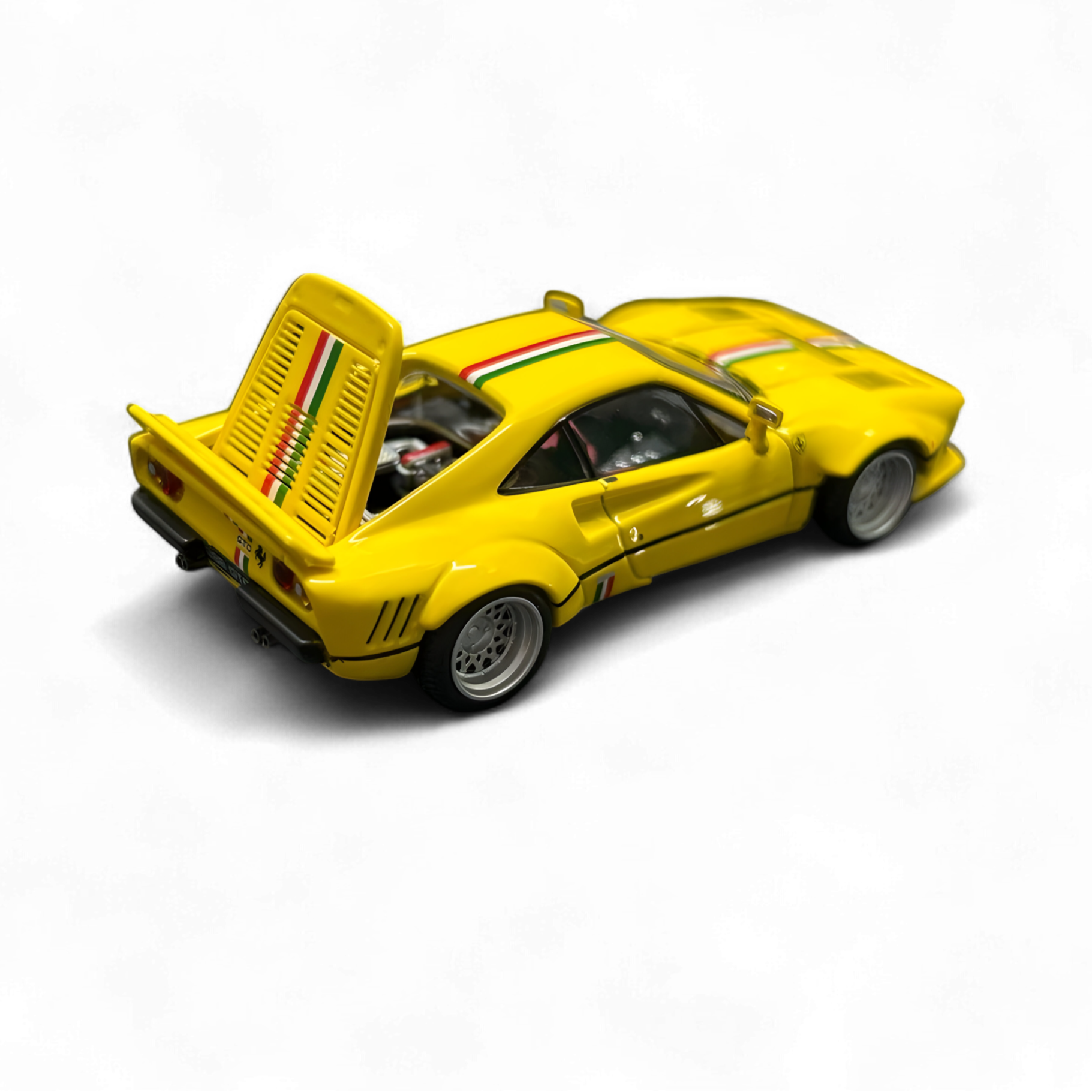 288 GTO Wide-Body - Latte Art Yellow 1/64 by Hone Model 64 3