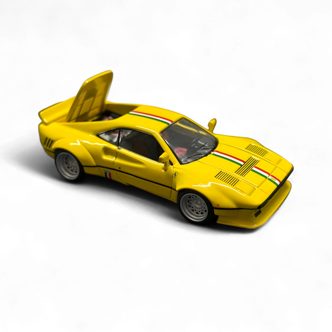 288 GTO Wide-Body - Latte Art Yellow 1/64 by Hone Model 64 4