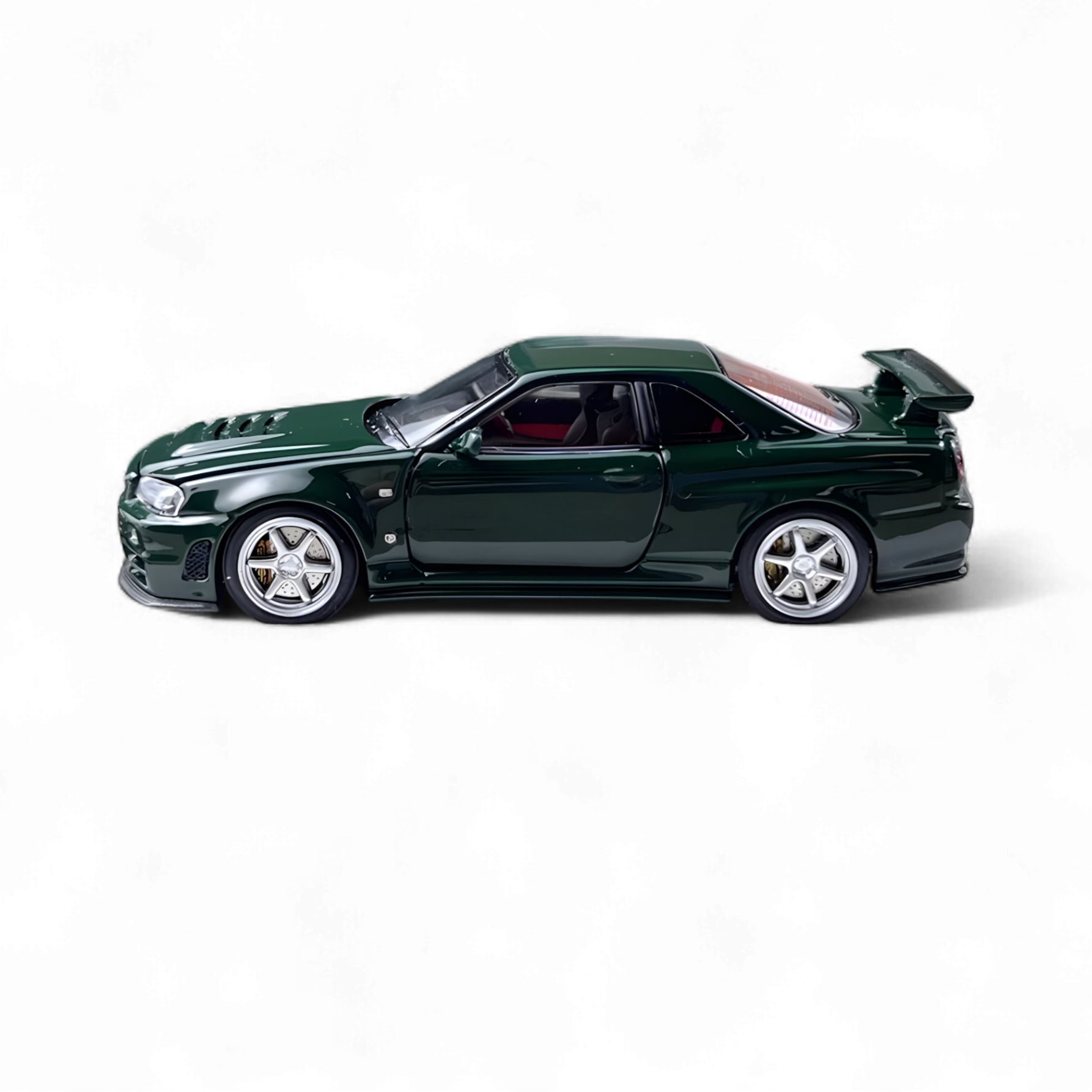 Nissan GTR R34 Z-TUNE - British Green 1:64 Ordinary by PGM  4