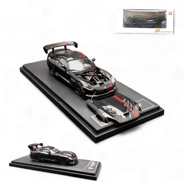 Dodge VIPER ACR - Venom Black 1:64 by Hone Model 