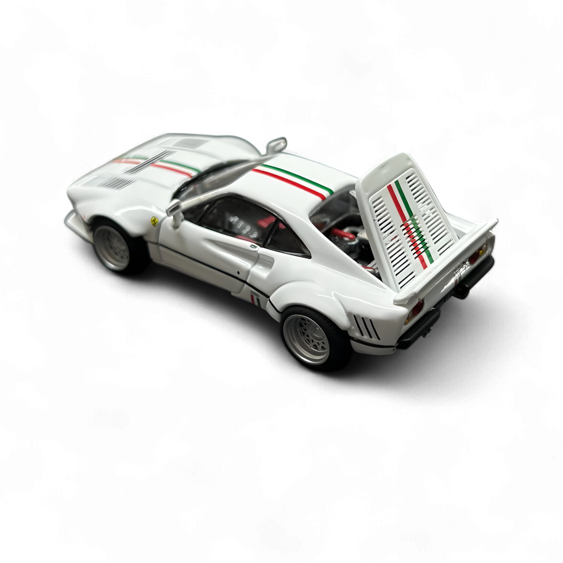288 GTO Wide-Body - Latte Art White 1:64 by Hone Model 64 2
