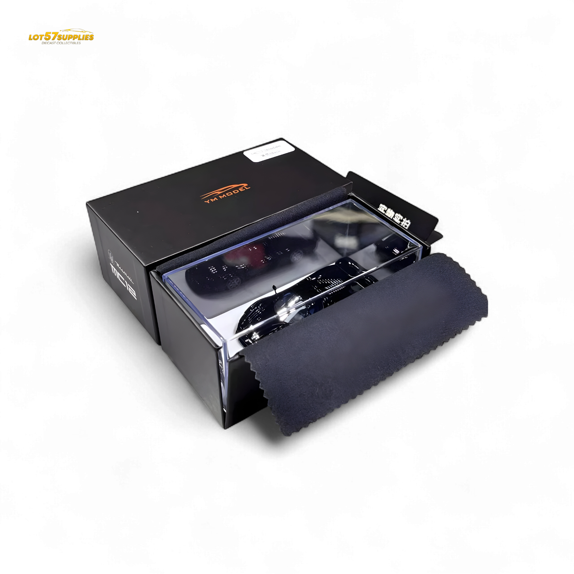 Maserati MC12 Stradale Corsa Black - Resin 1:64 by YM Model