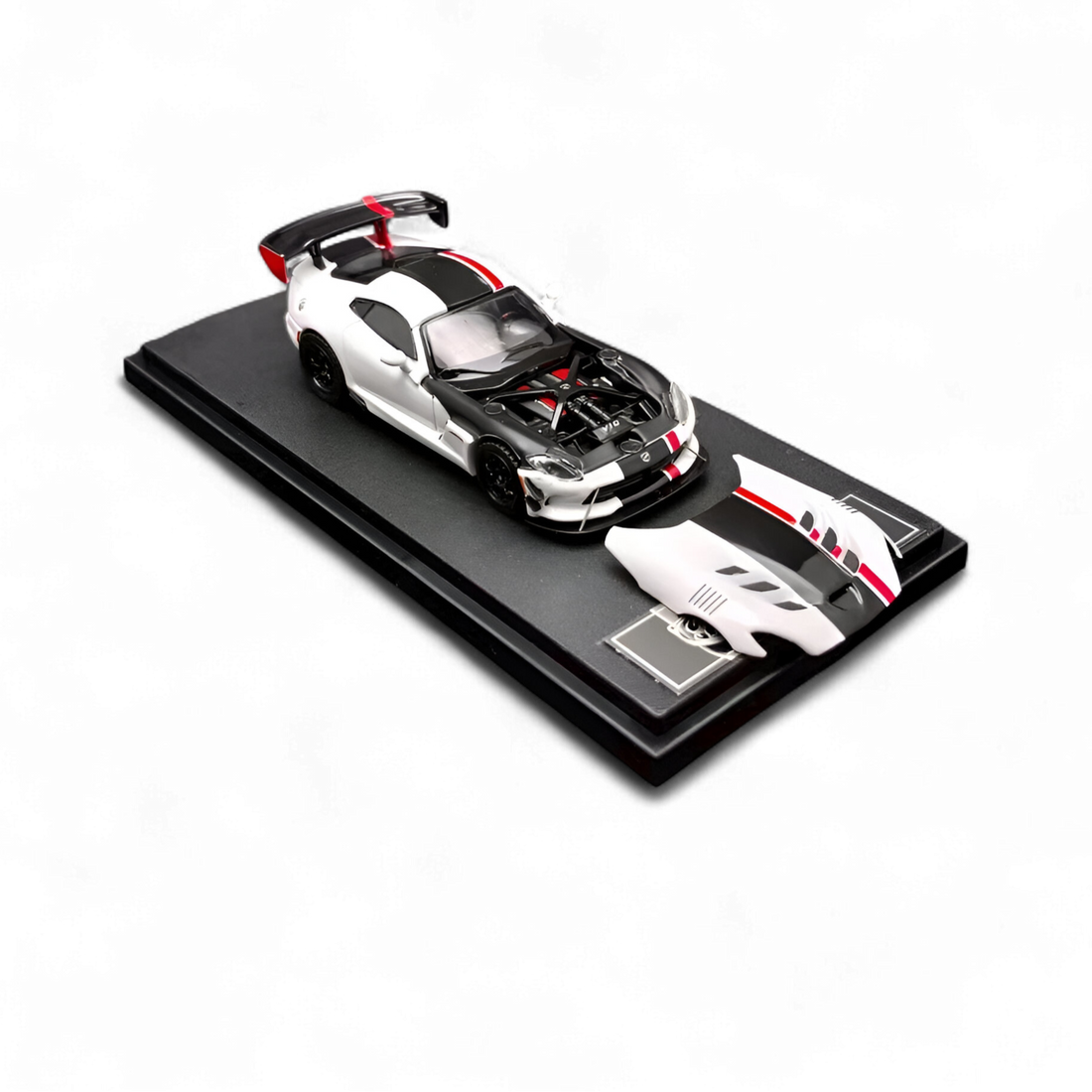 Dodge VIPER ACR - Viper White 1:64 by Hone Model  3
