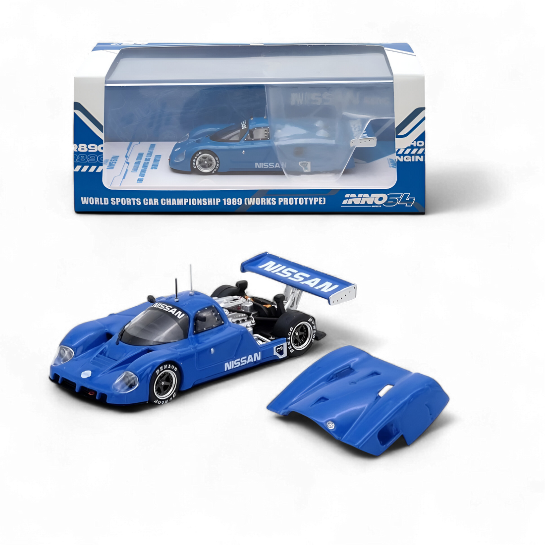 Nissan R89C Blue Championship 1989 1:64 by Inno64 