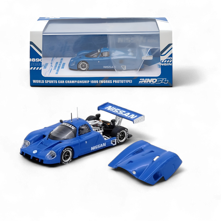 Nissan R89C Blue Championship 1989 1:64 by Inno64 