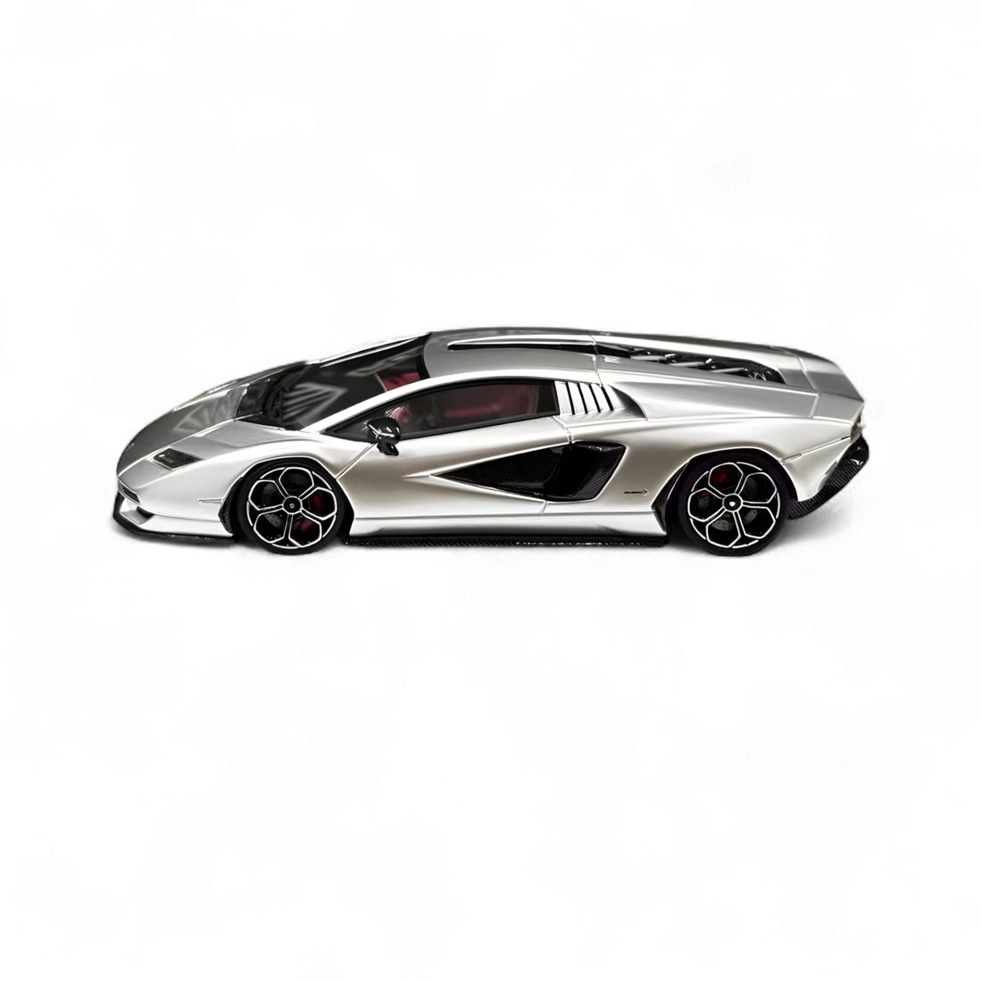 NEO COUNTACH LPI 800-4 ARGENTO LUNA 1:64 Resin by Fuelme Model 3